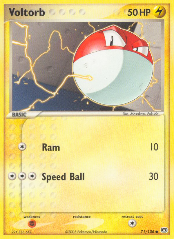 Voltorb (71/106) [EX: Emerald] | Gamers Paradise