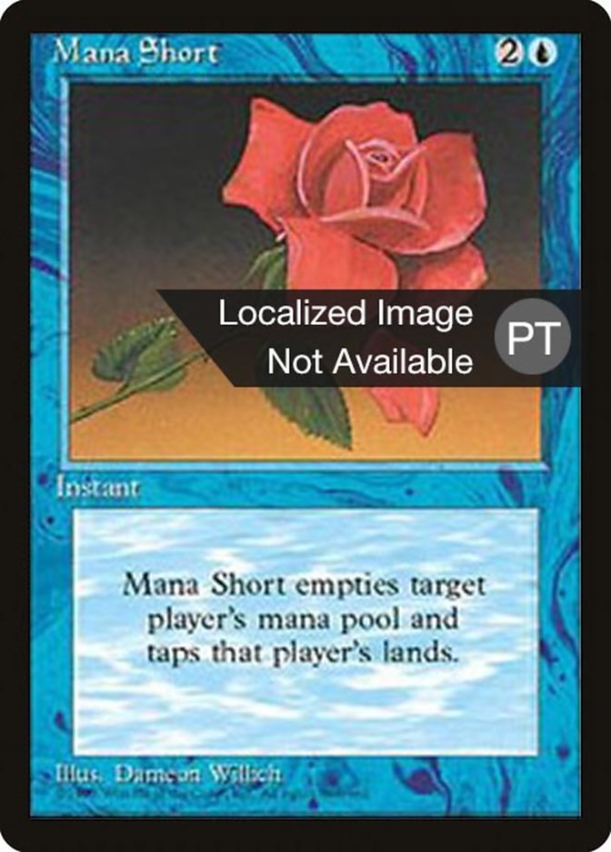 Mana Short [Fourth Edition (Foreign Black Border)] | Gamers Paradise