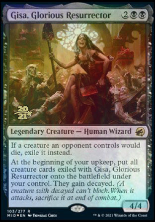 Gisa, Glorious Resurrector [Innistrad: Midnight Hunt Prerelease Promos] | Gamers Paradise