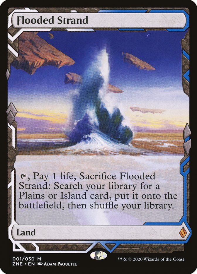 Flooded Strand (Expeditions) [Zendikar Rising Expeditions] | Gamers Paradise