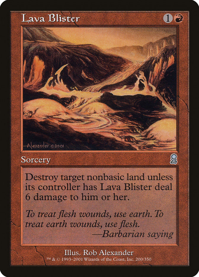 Lava Blister [Odyssey] | Gamers Paradise