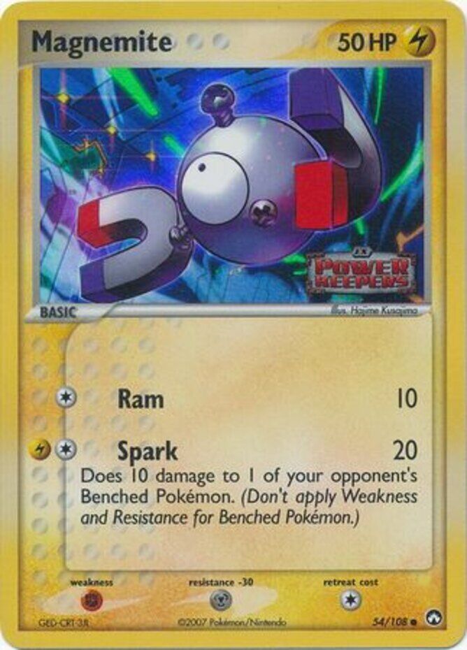 Magnemite (54/108) (Stamped) [EX: Power Keepers] | Gamers Paradise