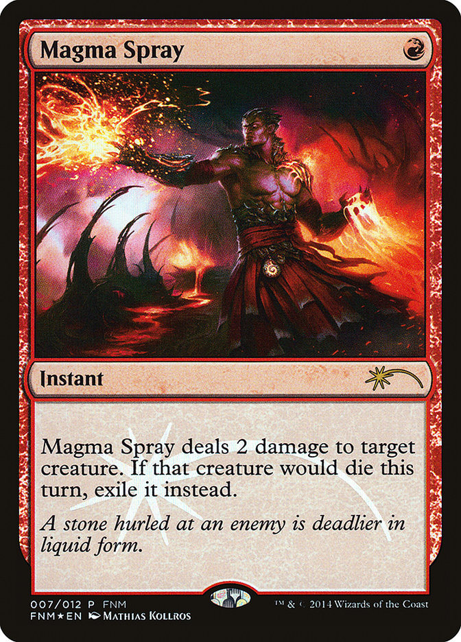 Magma Spray [Friday Night Magic 2014] | Gamers Paradise