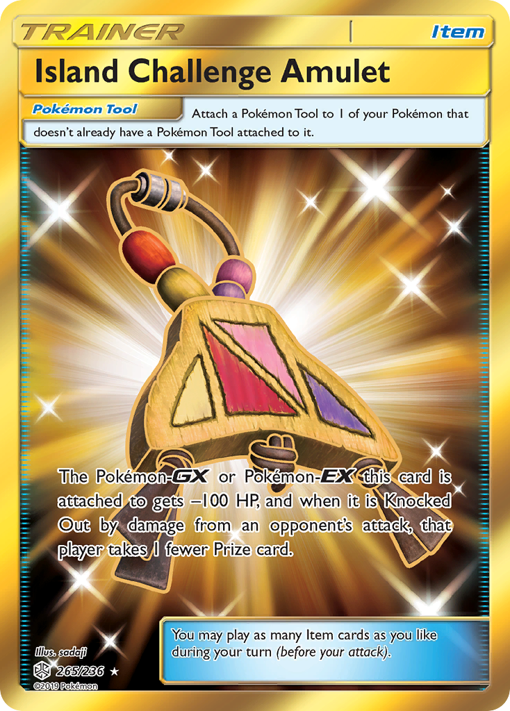 Island Challenge Amulet (265/236) [Sun & Moon: Cosmic Eclipse] | Gamers Paradise