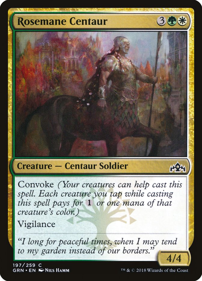 Rosemane Centaur [Guilds of Ravnica] | Gamers Paradise