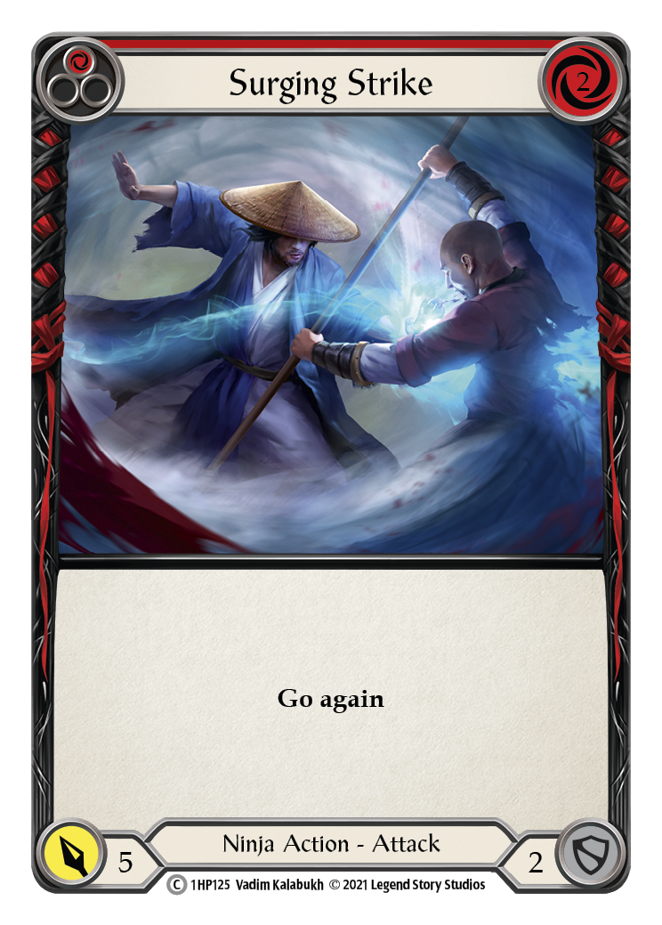 Surging Strike (Red) [1HP125] | Gamers Paradise