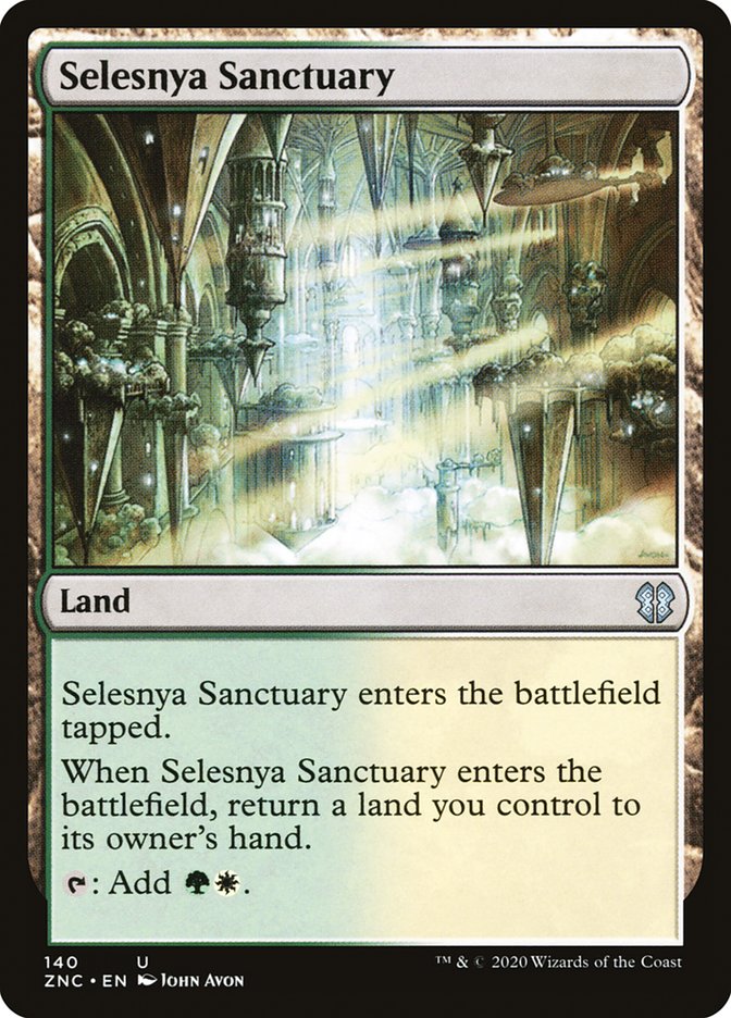 Selesnya Sanctuary [Zendikar Rising Commander] | Gamers Paradise