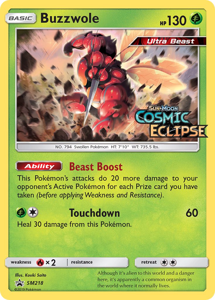 Buzzwole (SM218) [Sun & Moon: Black Star Promos] | Gamers Paradise