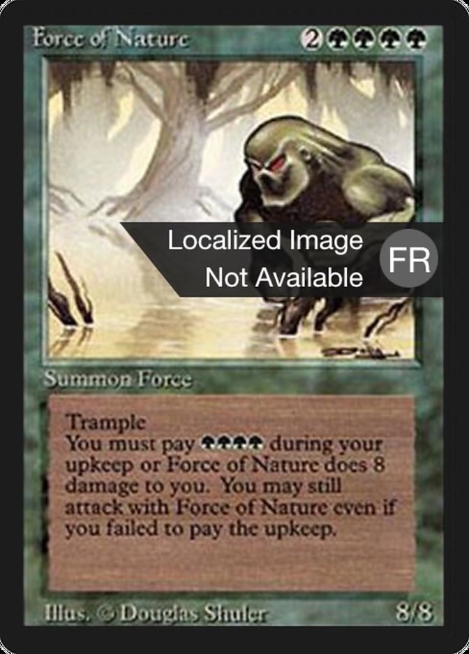 Force of Nature [Foreign Black Border] | Gamers Paradise