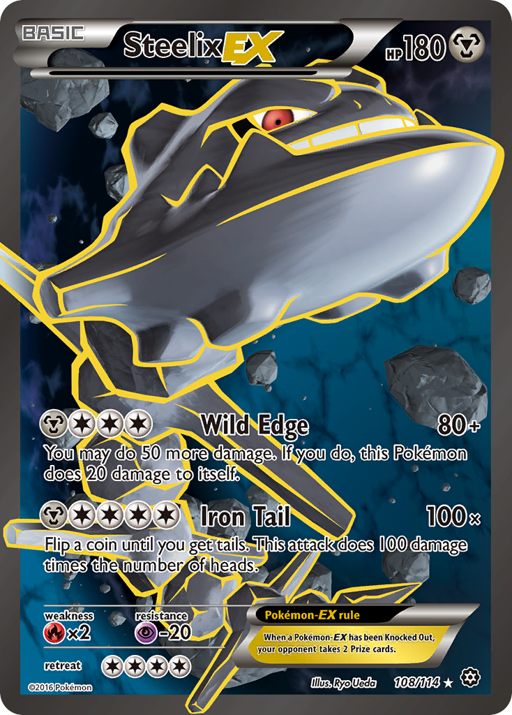 Steelix EX (108/114) [XY: Steam Siege] | Gamers Paradise