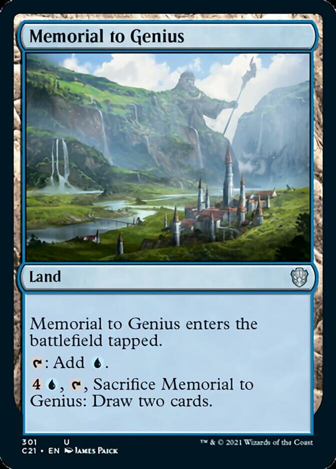 Memorial to Genius [Commander 2021] | Gamers Paradise