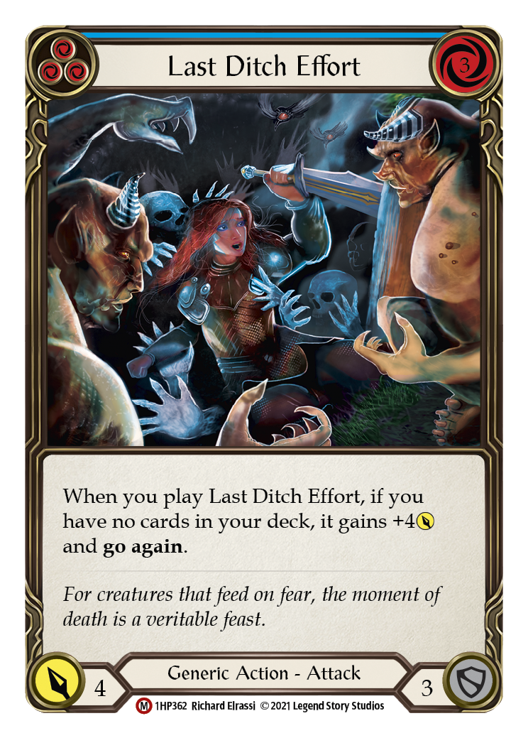 Last Ditch Effort [1HP362] | Gamers Paradise