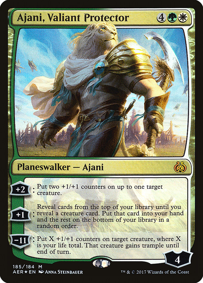 Ajani, Valiant Protector [Aether Revolt] | Gamers Paradise