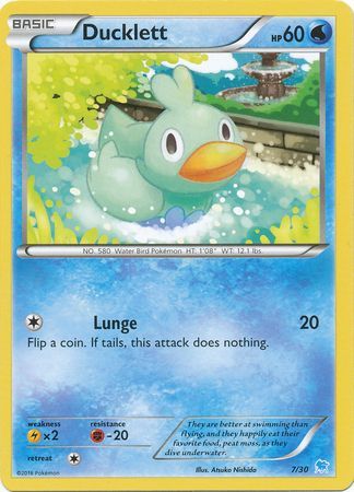 Ducklett (7/30) [XY: Trainer Kit 3 - Suicune] | Gamers Paradise