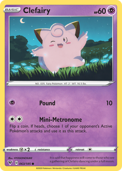 Clefairy (063/185) [Sword & Shield: Vivid Voltage] | Gamers Paradise