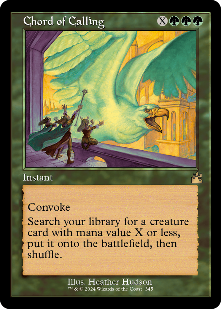 Chord of Calling (Retro Frame) [Ravnica Remastered] | Gamers Paradise