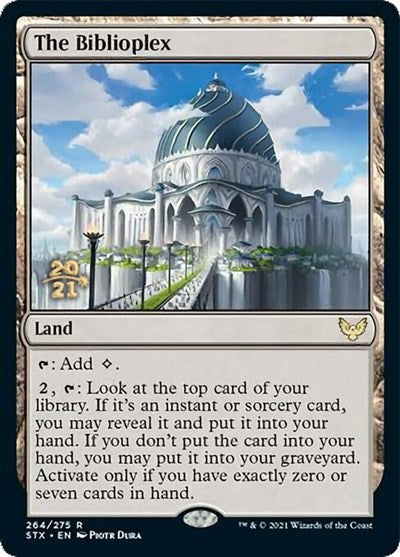 The Biblioplex [Strixhaven: School of Mages Prerelease Promos] | Gamers Paradise
