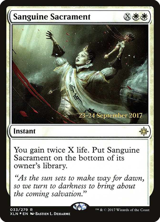 Sanguine Sacrament [Ixalan Prerelease Promos] | Gamers Paradise