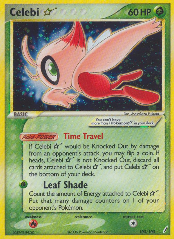 Celebi Star (100/100) [EX: Crystal Guardians] | Gamers Paradise