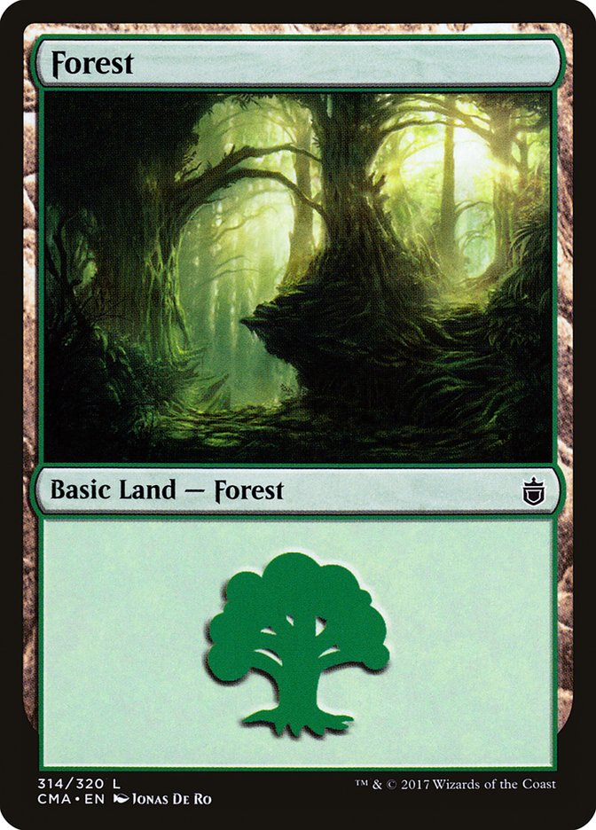 Forest (314) [Commander Anthology] | Gamers Paradise