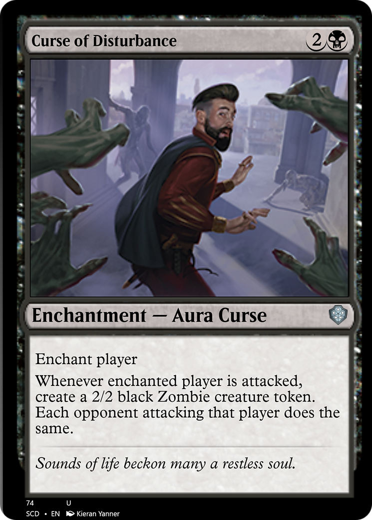 Curse of Disturbance [Starter Commander Decks] | Gamers Paradise