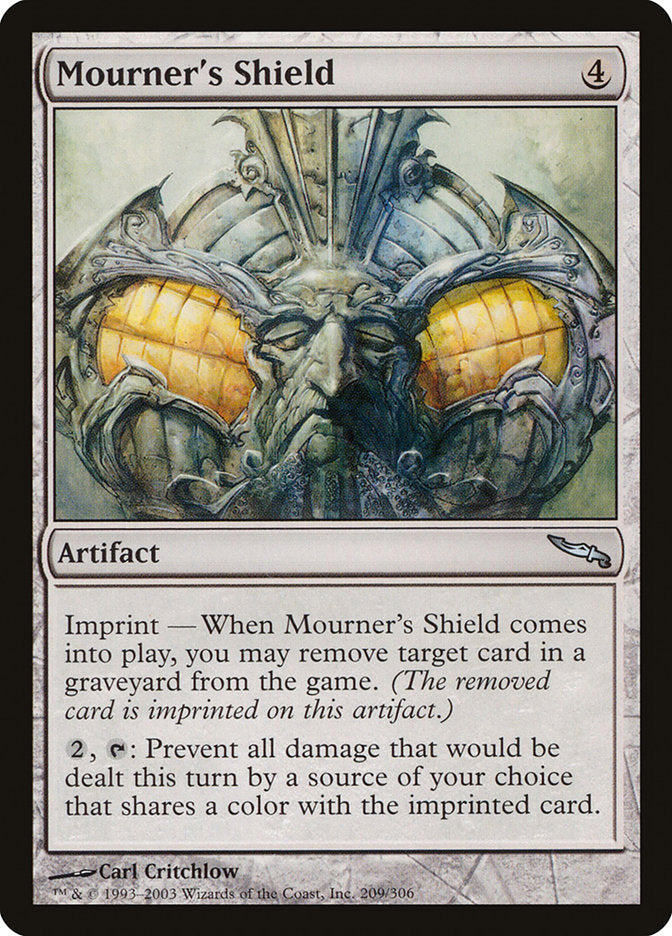 Mourner's Shield [Mirrodin] | Gamers Paradise