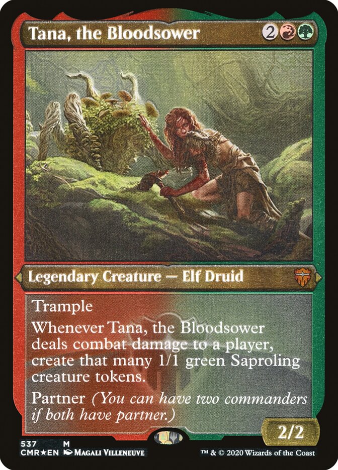 Tana, the Bloodsower (Etched) [Commander Legends] | Gamers Paradise