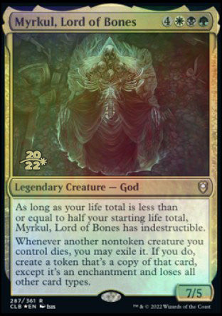 Myrkul, Lord of Bones [Commander Legends: Battle for Baldur's Gate Prerelease Promos] | Gamers Paradise