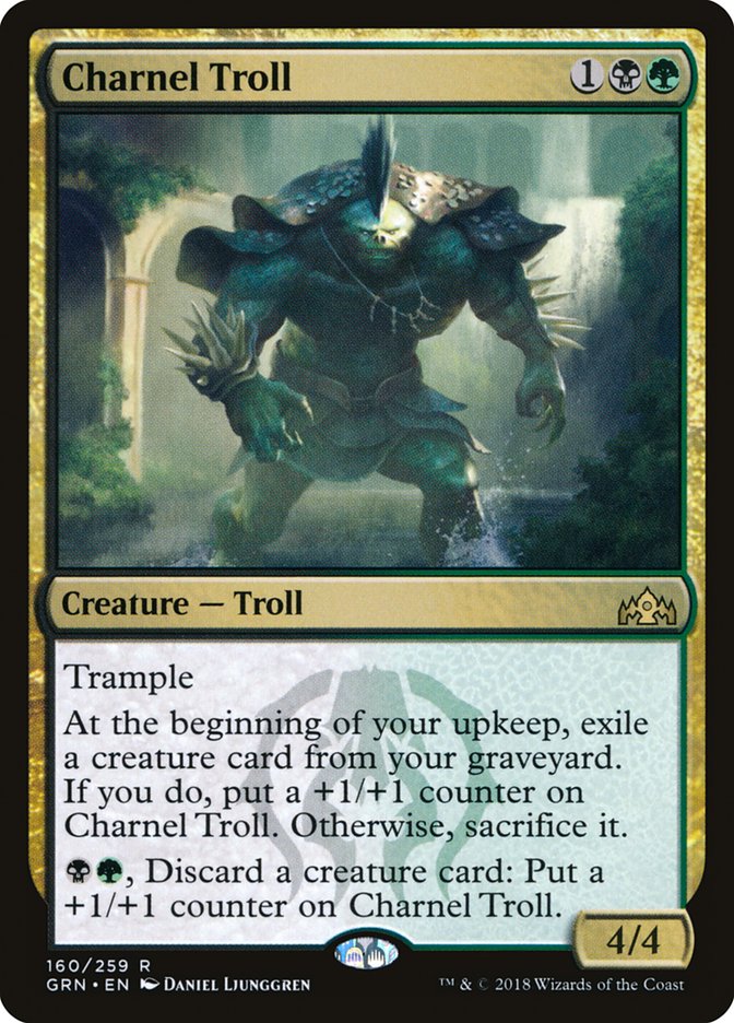 Charnel Troll [Guilds of Ravnica] | Gamers Paradise