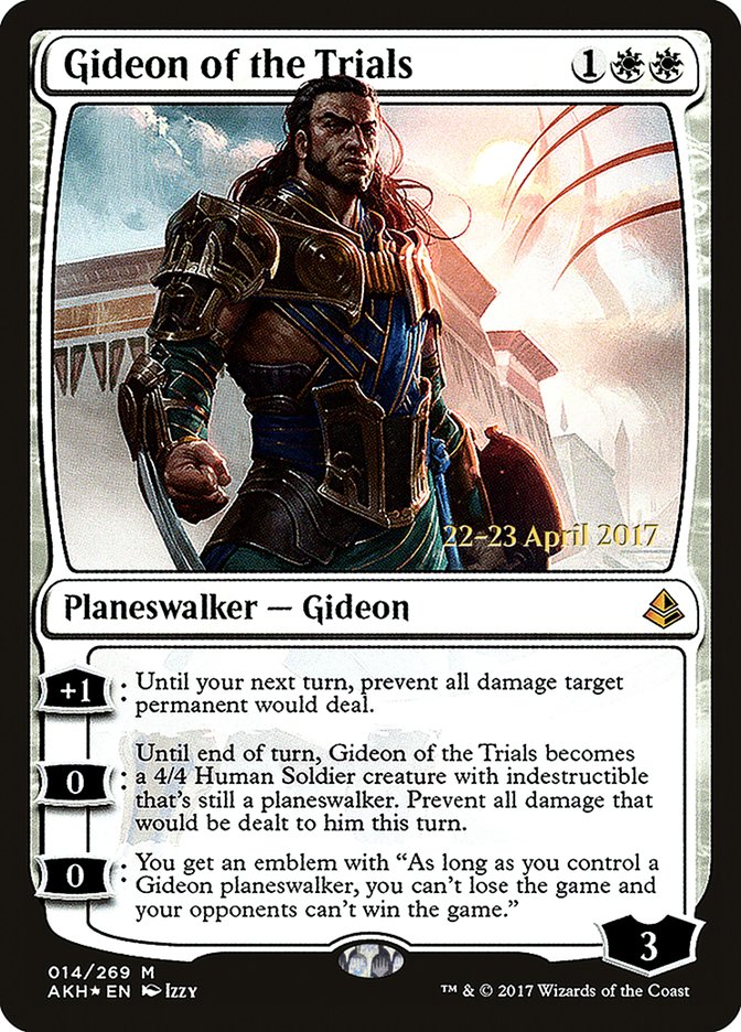 Gideon of the Trials [Amonkhet Prerelease Promos] | Gamers Paradise