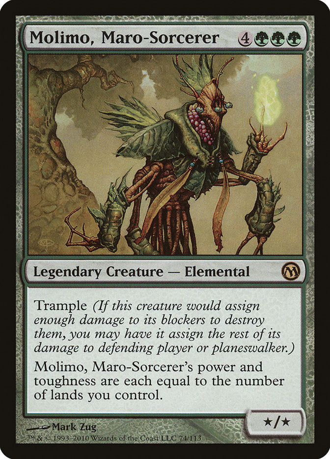 Molimo, Maro-Sorcerer [Duels of the Planeswalkers] | Gamers Paradise
