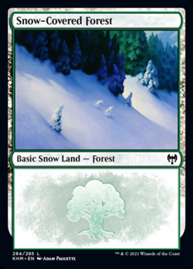 Snow-Covered Forest (284) [Kaldheim] | Gamers Paradise