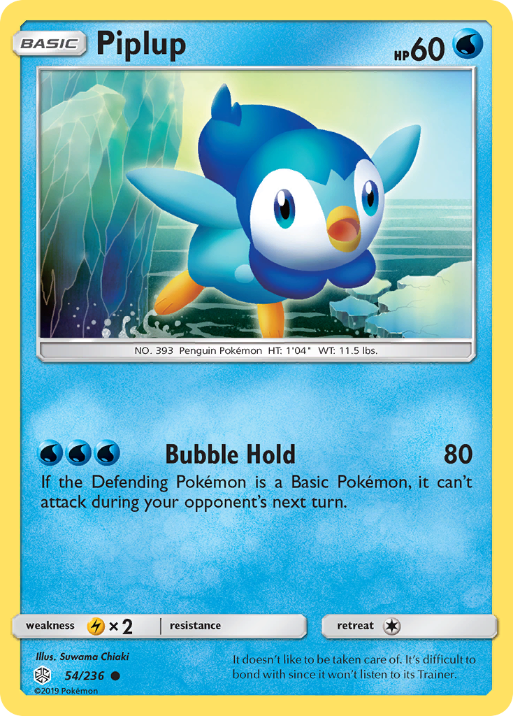 Piplup (54/236) [Sun & Moon: Cosmic Eclipse] | Gamers Paradise