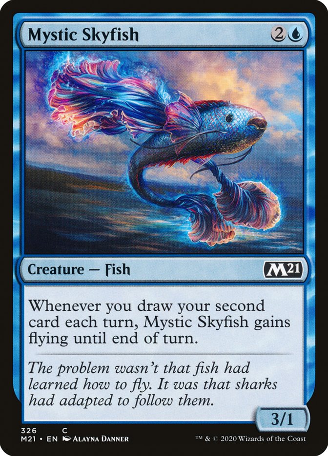 Mystic Skyfish [Core Set 2021] | Gamers Paradise