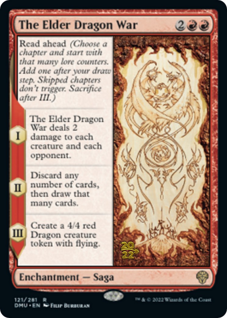 The Elder Dragon War [Dominaria United Prerelease Promos] | Gamers Paradise