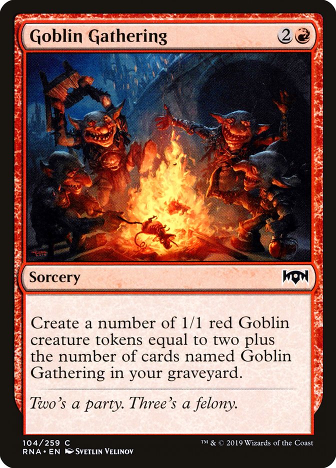 Goblin Gathering [Ravnica Allegiance] | Gamers Paradise