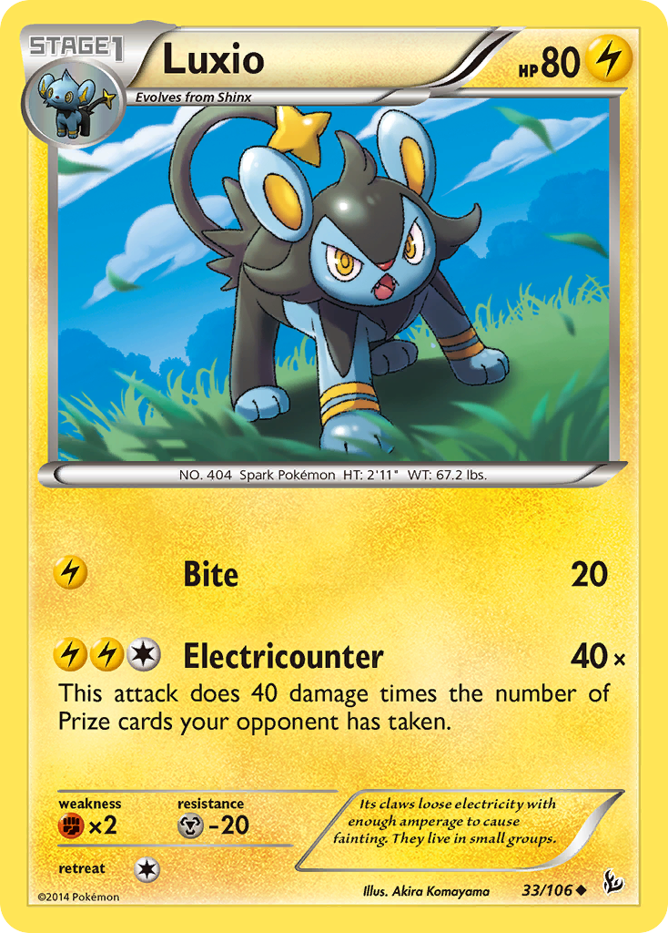 Luxio (33/106) [XY: Flashfire] | Gamers Paradise