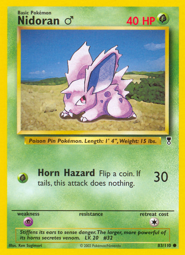Nidoran (83/110) (Male) [Legendary Collection] | Gamers Paradise