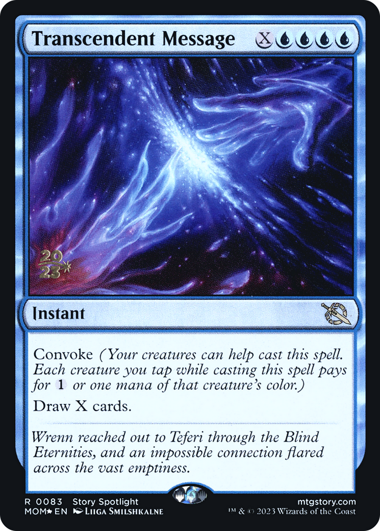 Transcendent Message [March of the Machine Prerelease Promos] | Gamers Paradise