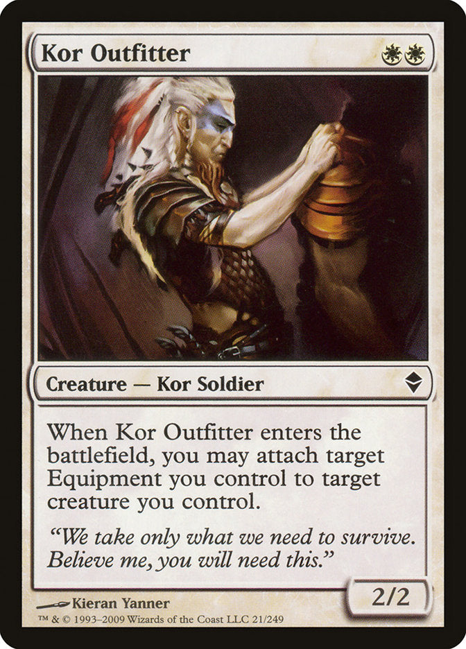 Kor Outfitter [Zendikar] | Gamers Paradise