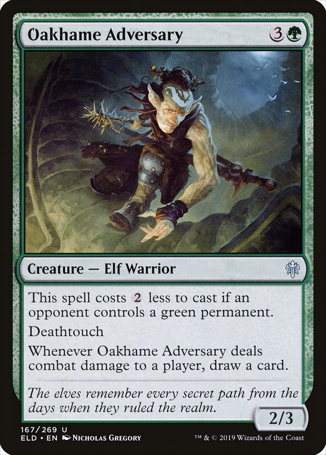 Oakhame Adversary [Throne of Eldraine] | Gamers Paradise