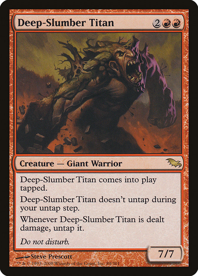 Deep-Slumber Titan [Shadowmoor] | Gamers Paradise