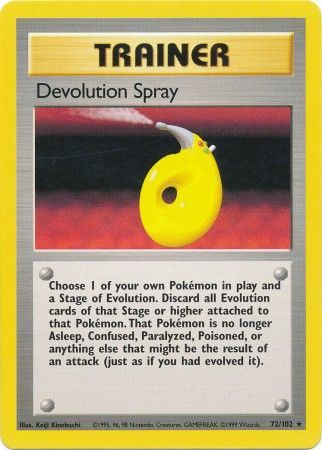 Devolution Spray (72/102) [Base Set Unlimited] | Gamers Paradise