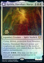 Katilda, Dawnhart Martyr // Katilda's Rising Dawn [Innistrad: Crimson Vow Prerelease Promos] | Gamers Paradise