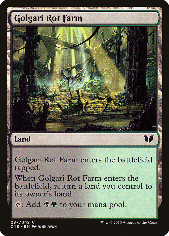 Golgari Rot Farm [Commander 2015] | Gamers Paradise