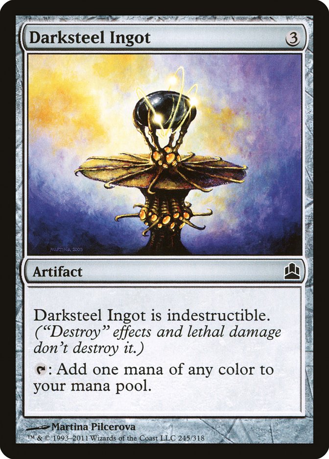 Darksteel Ingot [Commander 2011] | Gamers Paradise