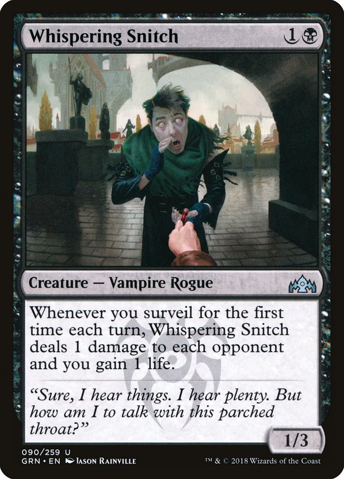 Whispering Snitch [Guilds of Ravnica] | Gamers Paradise