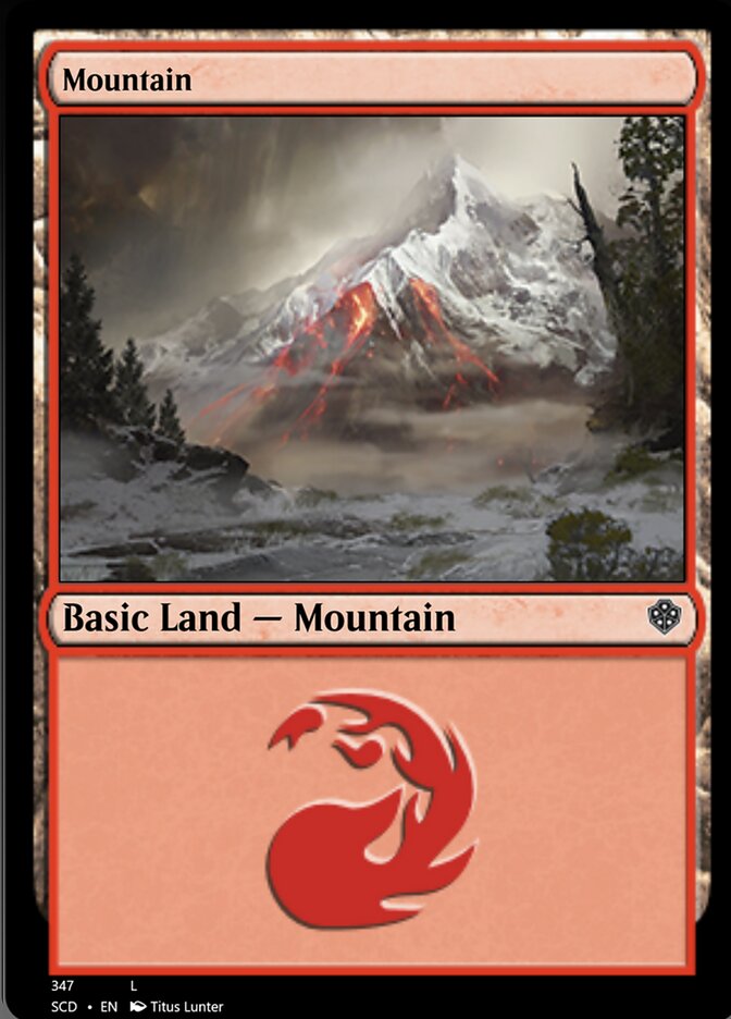 Mountain (347) [Starter Commander Decks] | Gamers Paradise