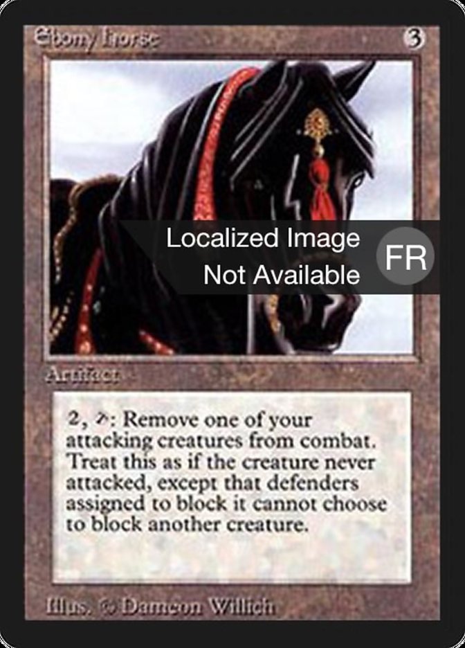 Ebony Horse [Foreign Black Border] | Gamers Paradise