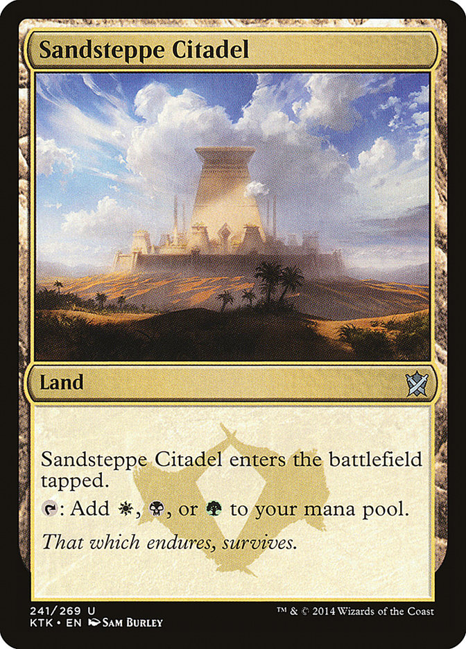 Sandsteppe Citadel [Khans of Tarkir] | Gamers Paradise